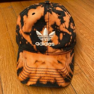 Acid-washed Adidas hat